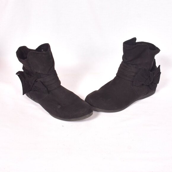 Rampage Black Faux Suede Boots Benji Size 6M - Picture 1 of 9